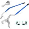 imageGoplus Tire Changer 175quot to 24quot Steel Tire Mount Demount Tool Kit Tubeless Truck Bead Breaker Manual Tire Changing Tools BlueBlue