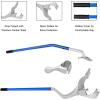 imageGoplus Tire Changer 175quot to 24quot Steel Tire Mount Demount Tool Kit Tubeless Truck Bead Breaker Manual Tire Changing Tools BlueBlue