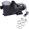 imageGoplus 15HP Swimming Pool Electric Pump Water Pump SPA DC 5040 GPH 112quot NPT Above Ground Pool Pump