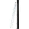 imageGoplus 93 Gallon Solar Heated Outdoor Shower 72 FT Freestanding Garden Shower with Dual Swivel Shower Heads ampamp 2 Foot Showers Adjustable Temperaturefor Poolside Backyard BeachBlack