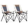 imageGoplus Camping Chairs Portable Lumbar Back Beach Chair Heightened Design for Adults wCup Holder ampamp Carrying Bag Folding Chair for Outside Fishing Hiking Picnic Lawn 330 LBS Weight Capacity2