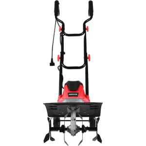 imageGoplus 14Inch 10 Amp Corded Electric Tiller and Cultivator Powerful Tillers w 9Inch Tilling Depth 4 Tines Rototillers Tool for Garden Lawn Soil Digging 14Inch14Inch