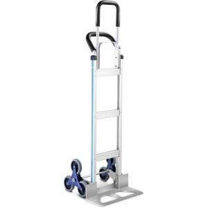 imageGoplus Aluminum Hand Truck Stair Climber Hand Trucks 551Lbs Capacity Convertible Hand Truck and Dolly Heavy Duty Stair Climbing Cart w 6 Wheels