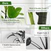 imageGoplus 5ft Bird of Paradise Artificial Plant Fake Tropical Palm Tree with 18 Large Leaves Cement Pot Moss Floor Silk Banana Leaf Plant Faux Plant for Indoor Outdoor Home Office Decor
