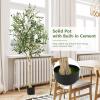 imageGoplus 6ft Artificial Olive Tree Tall Fake Potted Olive Silk Tree with Planter Large Faux Olive Branches and Fruits Olive Plant Artificial for Home Office Living Room Floor Decor Indoor 2 Pack5ft 11in