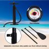 imageGoplus 981011 Inflatable Stand Up Paddle Board 65 Thick SUP with Premium Accessories and Carry Bag Wide Stance Bottom Fin for Paddling Surf Control NonSlip Deck for Youth and AdultBlue