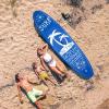 imageGoplus 981011 Inflatable Stand Up Paddle Board 65 Thick SUP with Premium Accessories and Carry Bag Wide Stance Bottom Fin for Paddling Surf Control NonSlip Deck for Youth and AdultSummer