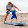 imageGoplus Boogie Boards for Beach 413733 Lightweight Body Board with EPS Core XPE Deck HDPE Slick Bottom Wrist Leash Bodyboard for Kids Adults SurfingBlue Wave