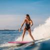 imageGoplus Boogie Boards for Beach 413733 Lightweight Body Board with EPS Core XPE Deck HDPE Slick Bottom Wrist Leash Bodyboard for Kids Adults SurfingPink Flower