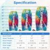 imageGoplus Boogie Boards for Beach 413733 Lightweight Body Board with EPS Core XPE Deck HDPE Slick Bottom Wrist Leash Bodyboard for Kids Adults SurfingRainbow Ink