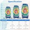 imageGoplus Boogie Boards for Beach 413733 Lightweight Body Board with EPS Core XPE Deck HDPE Slick Bottom Wrist Leash Bodyboard for Kids Adults SurfingRainbow Vortex