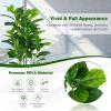 imageGoplus Fake Fiddle Leaf Fig Tree 2Pack 33 FT Tall Artificial Tree Greenery Plants in Pots W40 Leaves Decorative Faux Trees for Indoor Home Office51