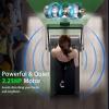 imageGoplus 2 in 1 Under Desk Treadmill 25HP Superfit Folding Treadmills for Home Office wSmart APP Remote Control LED Display Bluetooth Speaker Foldable Walking Jogging Machine Green
