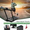 imageGoplus 2 in 1 Under Desk Treadmill 25HP Superfit Folding Treadmills for Home Office wSmart APP Remote Control LED Display Bluetooth Speaker Foldable Walking Jogging Machine Green