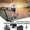 imageGoplus 2 in 1 Under Desk Treadmill 25HP Superfit Folding Treadmills for Home Office wSmart APP Remote Control LED Display Bluetooth Speaker Foldable Walking Jogging MachineWhite