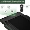 imageGoplus 2 in 1 Under Desk Treadmill 25HP Superfit Folding Treadmills for Home Office wSmart APP Remote Control LED Display Bluetooth Speaker Foldable Walking Jogging Machine Green