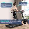 imageGoplus 475HP Folding Treadmill with 15 Auto Incline Electric Superfit Treadmill wVoice and APP Control 20 Preset Programs LED Touch Screen Walking Jogging Running Machine for Home Office