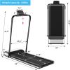 imageGoplus Folding Treadmill UltraThin InstallationFree Foldable Electric Treadmill Low Noise Walking Jogging Machine Portable Superfit Treadmills for Home Office