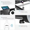 imageGoplus Heavy Duty Folding Treadmill for Gym Italy Designer Electric Superfit Treadmill with Fatigue Button Heart Rate Belt LED Display Blue Tooth Speaker Portable Walking Running Machine for Home ApartmentFolding