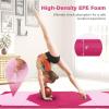 imageGoplus Folding Gymnastics Mat 10 x 4 x 2 Thick Tumbling Mats with PU Leather Hook ampamp Loop Fasteners Portable Handles 4Panel Exercise Mat for Home Gym Workouts YogaPinkRose