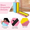 imageGoplus Mailbox Tumbling Mat Gymnastics Vaulting Box wDetachable Mat Carrying Handle Premium PU Leather Portable Jumping Tumbling Aid Trainer for Kids Home Gyms ExerciseBaby BluePink