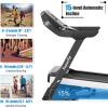 imageGoplus 475HP Folding Treadmill with 15 Auto Incline and APP Commercial Heavy Duty Superfit Treadmill with 20 Preset Programs Bluetooth Speaker Soft Drop System Pause Running Machine for Home