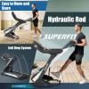 imageGoplus 475HP Folding Treadmill with 15 Auto Incline and APP Commercial Heavy Duty Superfit Treadmill with 20 Preset Programs Bluetooth Speaker Soft Drop System Pause Running Machine for Home
