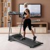 imageGoplus Compact Folding Treadmill for Home Electric Walking Running Machine Low Noise Builtin 2 Workout Modes and 12 Programs with Display