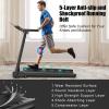 imageGoplus Folding Treadmill Portable Electric Treadmill with LED Touch Screen 12 Preset Programs 2 Modes and PhonePad Holder Compact Walking Jogging Running Machine for Home Office