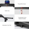 imageGoplus Folding Treadmill Portable Electric Treadmill with LED Touch Screen 12 Preset Programs 2 Modes and PhonePad Holder Compact Walking Jogging Running Machine for Home Office
