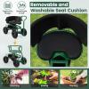 imageGoplus Garden Seat with Wheels Rolling Gardening Stool with Adjustable 360 Swivel Seat Tool Tray ampamp Storage Basket Extendable Handle Outdoor Gardening Scooter Garden Cart Workseat for SeniorsGreen