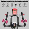 imageGoplus Indoor Cycling Bike Upright Stationary Exercise Bicycle with Resistance Adjustment ampamp Heart Rate Monitor Adjustable Workout Belt Dive Bike for HomeOfficeGym Black