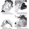 imageGoplus 1 Impact Wrench Air Impact Gun with 112quot ampamp 158quot Sockets 6 Inch Extended Anvil 12quot NPT Air Inlet Carrying Case Pneumatic Impact Gun for Car Truck Tire Max Torque Output 1900 ft