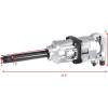 imageGoplus 1 Impact Wrench Air Impact Gun with 112quot ampamp 158quot Sockets 6 Inch Extended Anvil 12quot NPT Air Inlet Carrying Case Pneumatic Impact Gun for Car Truck Tire Max Torque Output 1900 ft