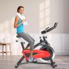 imageGoplus Indoor Magnetic Exercise Bike Fitness Cycling Bike W 350LBS Weight Capacity Adjustable Resistance LCD Monitor Pulse Sensor 35LBS Flywheel Adjustable SeatampampHandlebars Stationary Bicycle for Home Gym Office