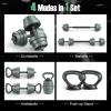 imageGoplus Adjustable Dumbbell Set 9247 LBS Free Weight Set 4 in 1 Weights wConnector Used as Barbell Dumbbells Kettlebells Push up Stand Fitness Workout Equipment for Men Women Home Gym47 LBS