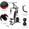 imageGoplus Multifunction Home Gym System Weight Training Exercise Workout Equipment Fitness Strength Machine for Total Body Training
