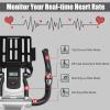 imageGoplus Adjustable Exercise Bike Stationary Silent Bicycle with DualSpring Shock Absorption Design Realtime Heart Rate CupPhone Holder and Electronic Display Indoor Cycling Bike