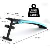 imageGoplus Adjustable Sit Up Bench Abdominal Training Workout Slant Bench Decline Curved Ab Bench for Home Gym Ab ExercisesBlue