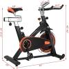 imageGoplus Indoor Cycling Bike Stationary Bicycle with Flywheel and LCD Display Cardio Fitness Cycle Trainer Professional Exercise Bike for Home and Gym Use30 LBS Flywheel