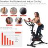 imageGoplus Stationary Bicycle Indoor Cycling Bike with Heart Rate Sensors LCD Display Professional Exercise Bike for Home and Gym Use Standard