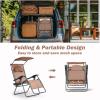 imageGoplus Zero Gravity Chairs XLarge Folding Lounge Lawn Chair wCanopy Shade ampamp Cup Holder Adjustable Folding Patio Recliner for Pool Porch Deck Oversize WineCoffee Zero Gravity Chair
