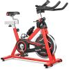 imageGoplus Exercise Bike Stationary Bike w 30 lbs Steel Flywheel LCD Monitor Quiet Belt Driven System Adjustable Seat ampamp Handlebar Indoor Cycling Bike for Home ampamp Gym Use