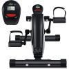 imageGoplus Mini Exercise Bike Stationary Magnetic Under Desk Bike Pedal Exerciser with LCD Digital Monitor 16 Adjustable Resistance Portable Cycle Pedal Machine for Arm ampamp Leg Workout