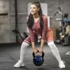 imageGoplus 3 Pieces Kettlebell Set 5 10 15 lbs HDPE Coated Concrete Fitness Kettle Bells wEasy Grip Wide Handle Home Gym Exercise Weights HIIT Workout Weightlifting Strength Training Conditioning