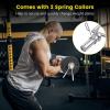 imageGoplus 34 Olympic Triceps Bar 700LBS Capacity Steel Weight Barbell wKnurled Handles 2 Spring Collars Home Gym Strength Training Bar for Weightlifting Squats Deadlifts Shrugs
