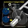 imageGoplus 34 Olympic Triceps Bar 700LBS Capacity Steel Weight Barbell wKnurled Handles 2 Spring Collars Home Gym Strength Training Bar for Weightlifting Squats Deadlifts Shrugs