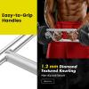 imageGoplus 34 Olympic Triceps Bar 700LBS Capacity Steel Weight Barbell wKnurled Handles 2 Spring Collars Home Gym Strength Training Bar for Weightlifting Squats Deadlifts Shrugs