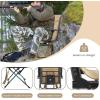 imageGoplus Hunting Chair 360 Swivel Folding Hunting Blind Chair with Carrying Strap 330LBS Capacity Portable Deer Hunting Stool Silent Ground Dove Hunting Chai No AssemblyBrown