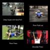 imageGoplus Olympic Hex Bar with TwoHandle Options for Squats Deadlifts Shrugs and Power Pulls 56quot Long Chrome Finish Hex Weight Lifting Bar 800lbs Weight Capacity Very Heavy at About 53 lbs